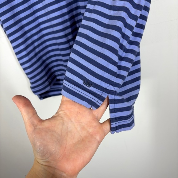 Peter Millar Grandfather Seaside Wash Stripe Polo Size Large - Picture 6 of 10